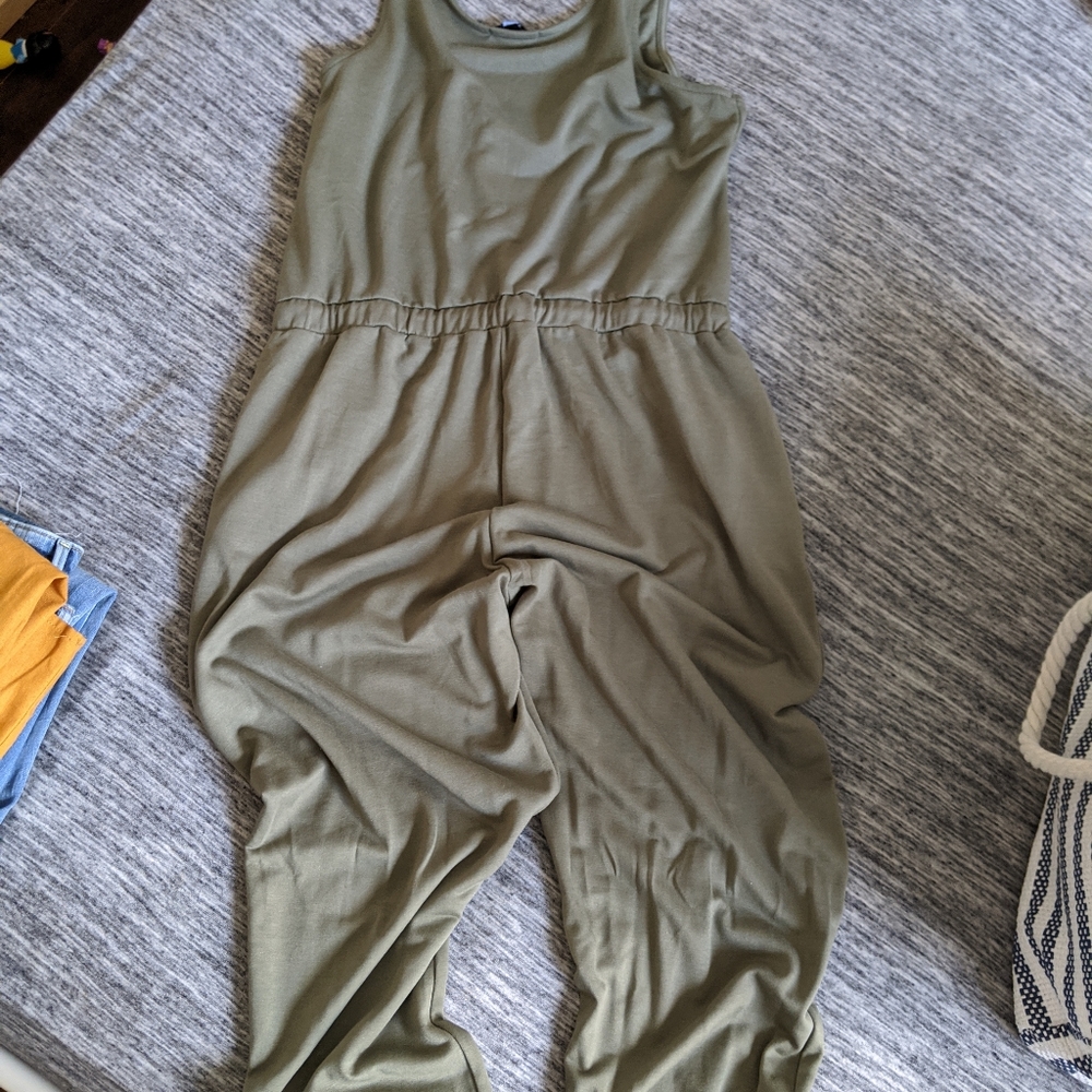 Olive Jumpsuit
